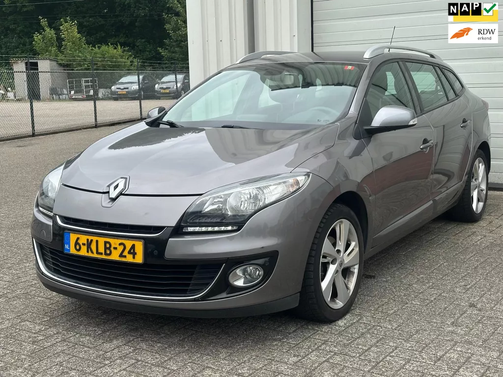 Renault M&eacute;gane Estate 1.5 dCi Sportline, Climate, Cruise, Navi, Led, Trekhaak !