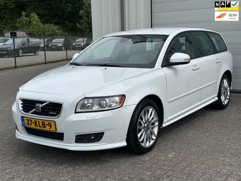 Volvo V50 2.0 R-Design, Airco, Cruise, Leer, NAP, Trekhaak